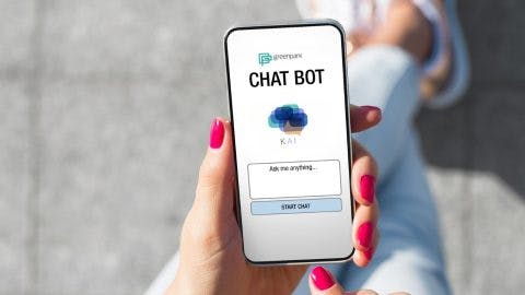 using chatbots on mobile phone