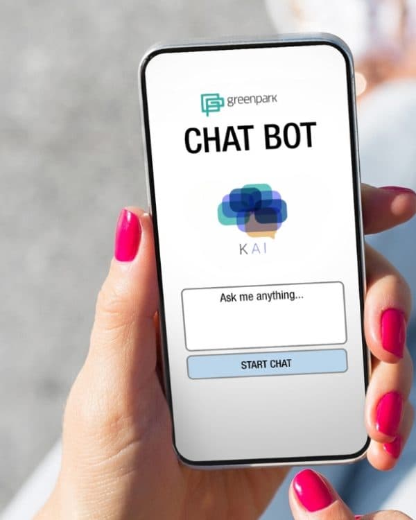 using chatbots on mobile phone