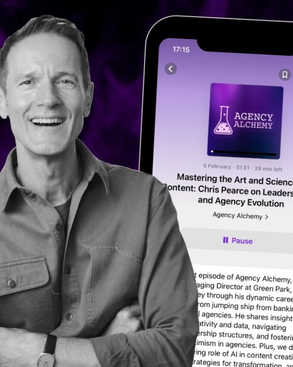 Chris Pearce on the Agency Alchemy podcast