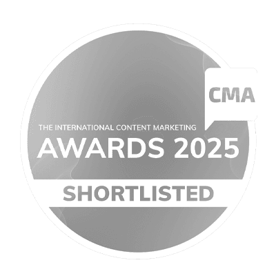 Shortlist badge white 400